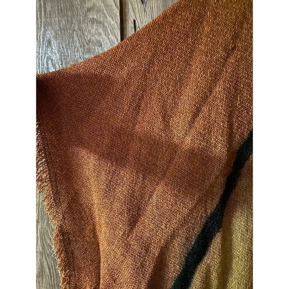 Dilemma New York Art to Wear Oversized Open Front Boho Cardigan with Raw Hem - Picture 4 of 7